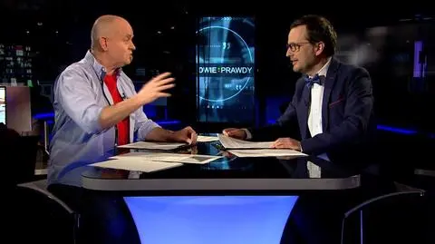 Roman Kurkiewicz i Jan Wróbel w programie "Dwie prawdy"