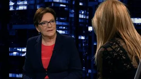 Ewa Kopacz była gościem "Kropki nad i"