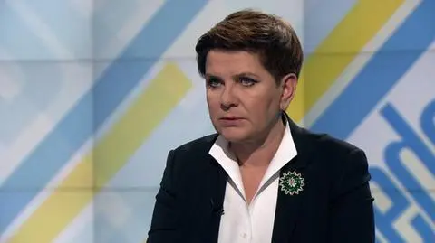 Beata Szydło w programie "Jeden na jeden" 