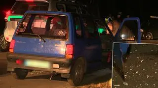 Policjanci zauważyli samochód i znaleźli porwaną dziewczynkę