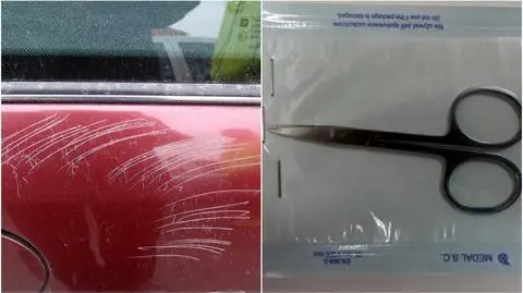 Leżajsk. Pokłóciła się z ojcem, złość wyładowała na samochodach