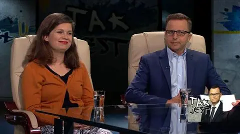 Magdalena Malińska i Dariusz Joński w Tak Jest