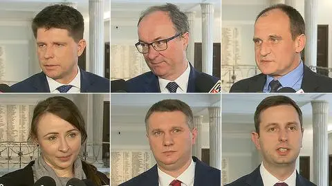 Liderzy partyjni po spotkaniu ws