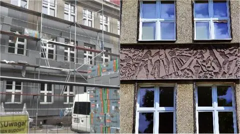 Były cenne zdobienia, jest styropian. "Zabrakło dobrej woli"