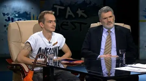 Jaś Kapela i Piotr Strzembosz w "Tak jest" 