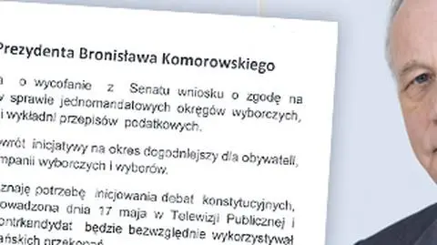 Rulewski apeluje o wycofanie wniosku o referendum ws JOW-ów