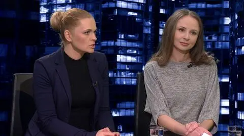 Barbara Nowacka i Agnieszka Dziemianowicz-Bąk w "Kropce nad i"