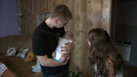 Oliwier urodził się bez rąk i nóg