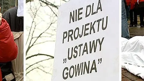 "Chcemy medycyny! 
Nie ideologii!"