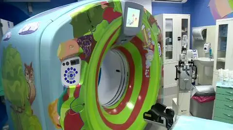 Szpital, który kipi kolorami. "Najbardziej kolorowy rezonans świata"