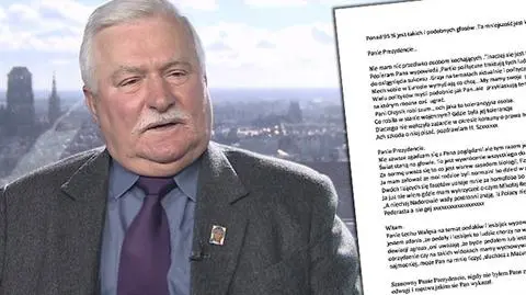 Wałęsa publikuje listy od zwolenników. "Pedały i lesbijki chorzy na własne życzenie"