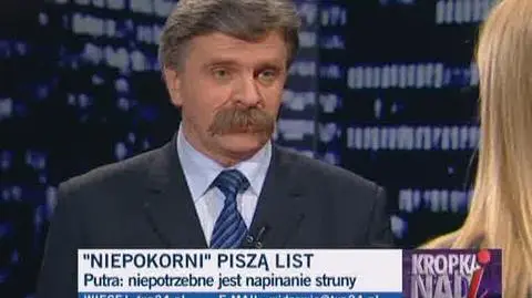Krzysztof Putra z PiS uważa, że w jego partii panuje zbyt duża swoboda