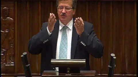 Komorowski: Kaczyński myśli czysto socjalistycznie