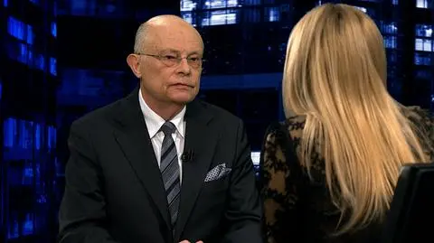 Marek Borowski w "Kropce nad i" w TVN24