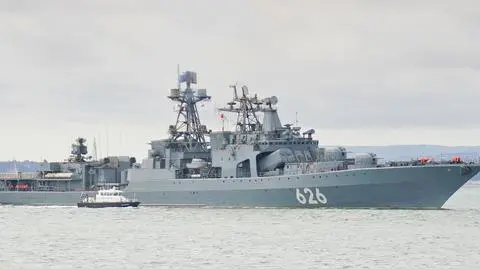 Rosyjski niszczyciel w Syrii. Niespodziewana wizyta niszczyciela rosyjskiej floty