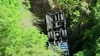 Autobus runął w przepaść. Dzieci nie żyją