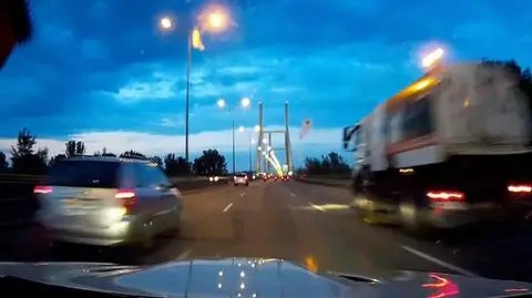 Szaleńcza jazda "Froga" uwieczniona została na nagraniu 