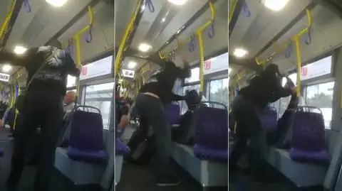 Młodszy aspirant Antoni Rzeczkowski z KGP o agresorze: skandaliczna sytuacja, nie ma miejsca na tego typu zachowania