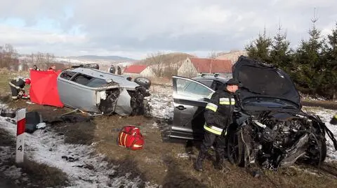 Kierowca forda nie miał szans na przeżycie