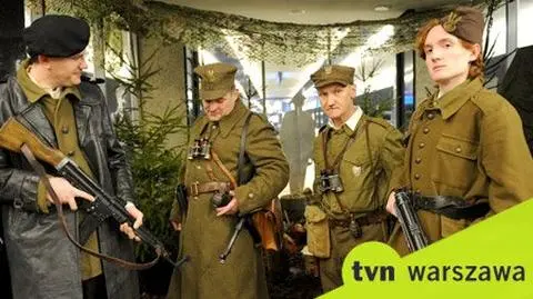 Obozowisko "wyklętych" na Centralnym