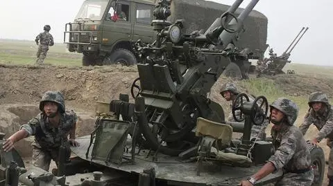Pentagon. Chiny. Broń artyleryjska na spornej wyspie