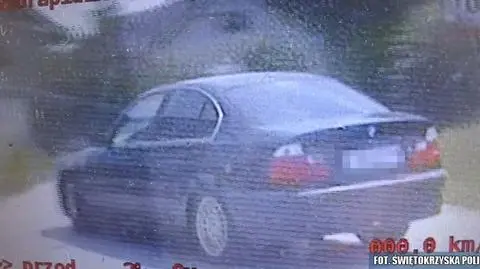 Pijany z piskiem opon wyjechał przed radiowóz. Nagrała go kamerka
