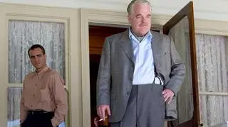 Philip Seymour Hoffman i Joaquin Phoenix, odtwórcy głównych ról w filmie