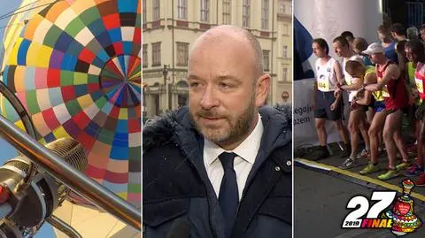 Aukcje dla WOŚP od prezydenta Wrocławia. Lot balonem i numer startowy	