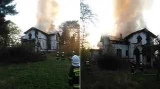 Podpalacze zabytkowego pałacu są już w rękach policji
