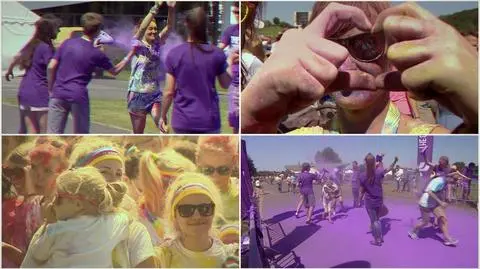 Bieg odbywał się na poznańskiej Malcie