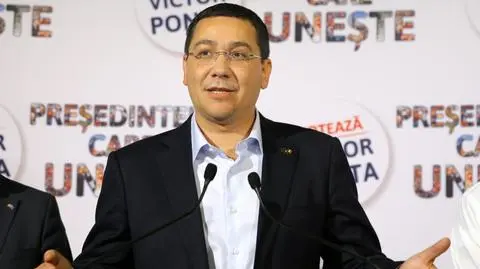 Ponta zwycięzcą pierwszej tury wyborów prezydenckich w Rumunii. Dogrywka zadecyduje