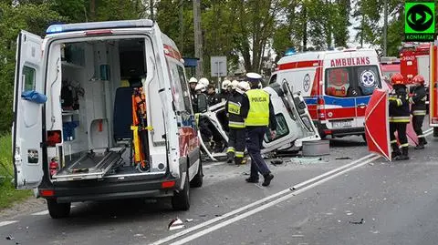 Pamięcin: Zderzenie auta z cysterną. Dziecko nie żyje