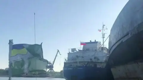 Rosyjski tankowiec Nika Spirit zatrzymany na Ukrainie