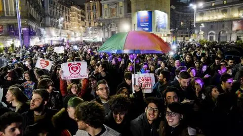 Włochy: manifestacje zwolenników ustawy o związkach partnerskich