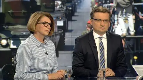 Julia Pitera i Zbigniew Ziobro byli gośćmi "Faktów po Faktach"