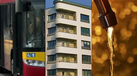 Podwyżki w polskich miastach. Więcej za wodę, ścieki, transport i mieszkania
