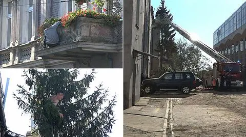 It was a rather unusual day for the two men and the Gorzów Fire Department