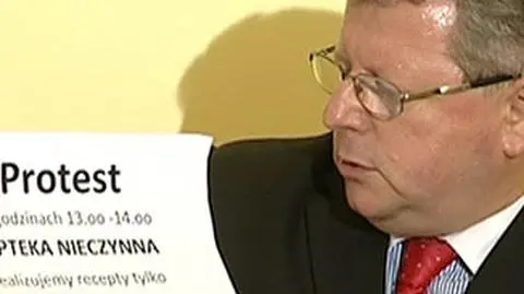 Protest aptekarzy. Zamykają się na godzinę