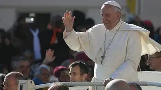Papież Franciszek na Placu św