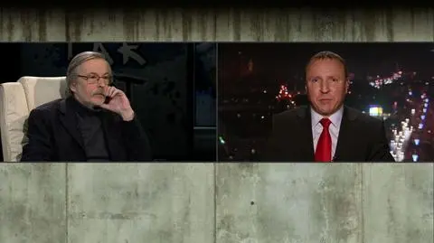 prof. Zbigniew Mikołejko i Jacek Kurski w Tak Jest