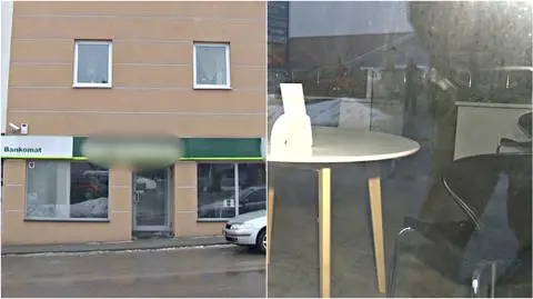 Żukowo: Czapka, szalik, broń. Szukają sprawcy napadu na bank