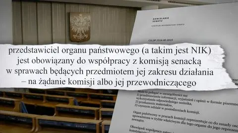 Szef NIK Marian Banaś odpowie przed komisją senacką