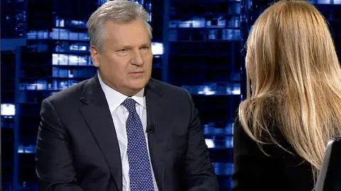 Aleksander Kwaśniewski gościem "Kropki nad i"