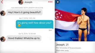 Mistrz olimpijski zignorowany na Tinderze