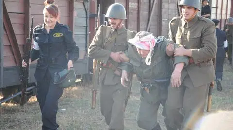 Wąskotorówkę zamienili w pociąg pancerny "Poznańczyk"