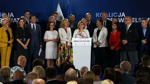 Grzegorz Schetyna zaprezentował "jedynki" do Senatu