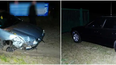 Spowodował kolizję, uciekał na trzech kołach. Był pijany