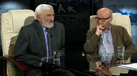 Waldemar Kuczyński i prof. Paweł Śpiewak w "Tak jest"