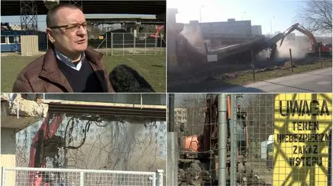 Nadzór budowlany skontrolował rozbiórkę estakady katowickiej