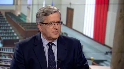 Bronisław Komorowski w "Faktach po Faktach"